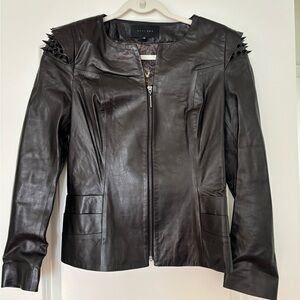 CTRL YOU Leather Jacket